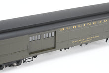 Load image into Gallery viewer, HO NEW Brass TCY - The Coach Yard CB&Q - Burlington Route HW Baggage Express BA-16 No. 1563 Factory Painted