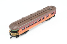 Load image into Gallery viewer, HO Brass MTM - Midwest Trolley Museum CNS&M - North Shore Line No. 420 Parlor Observation Trailer CP w/Working Marker Lamps
