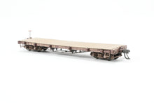 Load image into Gallery viewer, HOn3 Blackstone Models D&RGW - Denver & Rio Grande Western 30’ Flat Car Weathered No. 6095
