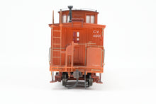 Load image into Gallery viewer, HO TrueLine Trains CV – Central Vermont Wood Offset Cupola Caboose Factory Finished No. 4001 w/ Light Weathering REBOXX