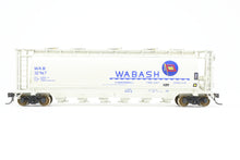 Load image into Gallery viewer, HO Brass OMI - Overland Models, Inc. WAB - Wabash Cylindrical Covered Hopper HC-60 CP Wabash #32967