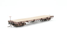 Load image into Gallery viewer, HOn3 Blackstone Models D&RGW - Denver & Rio Grande Western 30’ Flat Car Weathered No. 6095