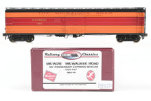 Load image into Gallery viewer, HO Brass CON Railway Classics MILW - Milwaukee Road 50' Passenger Express Boxcar Factory Painted #937