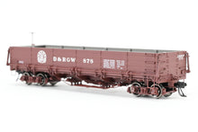 Load image into Gallery viewer, HOn3 Blackstone Models D&RGW - Denver & Rio Grande Western Drop Bottom Gondola Royal Gorge Route Herald No. 878