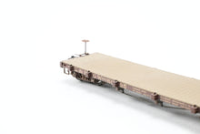 Load image into Gallery viewer, HOn3 Blackstone Models D&RGW - Denver & Rio Grande Western 30’ Flat Car Weathered No. 6095