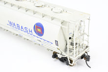 Load image into Gallery viewer, HO Brass OMI - Overland Models, Inc. WAB - Wabash Cylindrical Covered Hopper HC-60 CP Wabash #32967