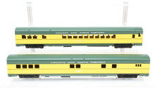 Load image into Gallery viewer, HO Brass NPP - Nickel Plate Products C&NW - Chicago & Northwestern Baggage & Parlor Car Set Factory Painted