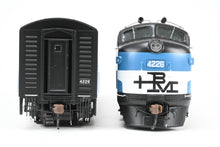 Load image into Gallery viewer, HO Athearn Genesis B&M – Boston & Maine EMD F2-A/F2-B Passenger Set Tsunami2 DCC & Sound