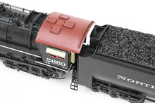 Load image into Gallery viewer, HO Brass Hybrid BLI - Broadway Limited Imports NP - Northern Pacific A-3 4-8-4 FP #2660 w/ Smoke Paragon 3 Sound/DC/DCC