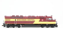 Load image into Gallery viewer, HO Brass OMI - Overland Models, Inc. WC - Wisconsin Central EMD FP45 FP Maroon/Yellow #6652 w/Lights