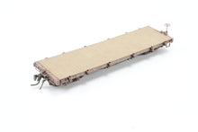 Load image into Gallery viewer, HOn3 Blackstone Models D&RGW - Denver & Rio Grande Western 30’ Flat Car Weathered No. 6023 Weathered