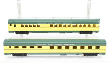 Load image into Gallery viewer, HO Brass NPP - Nickel Plate Products C&NW - Chicago & Northwestern Diner and Observation Set Factory Painted