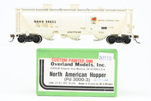 Load image into Gallery viewer, HO Brass OMI - Overland Models, Inc. Various Roads NAHX - NAAS Foods, Inc. North American Hopper (Pd 3000-3) CP No. 94653