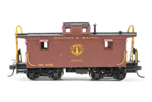 Load image into Gallery viewer, HO Brass OMI - Overland Models, Inc. B&M - Boston & Maine Wood Caboose w/ Slanted Cupola Custom Painted WRONG BOX