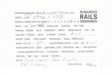 Load image into Gallery viewer, HO Brass Oriental Limited SP - Southern Pacific EMD FP7A/F7B 1500 HP Phase II Set Factory Painted Black Widow