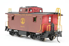 Load image into Gallery viewer, HO Brass OMI - Overland Models, Inc. B&M - Boston & Maine Wood Caboose w/ Slanted Cupola Custom Painted WRONG BOX