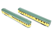 Load image into Gallery viewer, HO Brass NPP - Nickel Plate Products C&NW - Chicago & Northwestern Diner and Observation Set Factory Painted