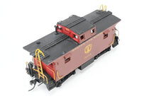 Load image into Gallery viewer, HO Brass OMI - Overland Models, Inc. B&M - Boston & Maine Wood Caboose w/ Slanted Cupola Custom Painted WRONG BOX