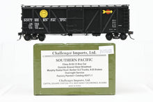 Load image into Gallery viewer, HO Brass CIL - Challenger Imports SP - Southern Pacific Class B-50-15 OB Steel Sheathed w/Murphy Radial Roof Box Car Factory Painted in Overnight Service #14721