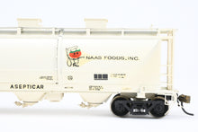 Load image into Gallery viewer, HO Brass OMI - Overland Models, Inc. Various Roads NAHX - NAAS Foods, Inc. North American Hopper (Pd 3000-3) CP No. 94653