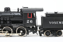 Load image into Gallery viewer, HO Brass CON Beaver Creek Yosemite Valley 3-Locomotive Set "The Heritage Line" Serial #28 FP No. 25, 26, & 29