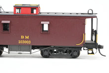 Load image into Gallery viewer, HO Brass Railworks B&M - Boston & Maine Milk Car Rebuild Caboose FP No. 103003