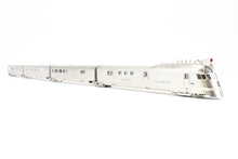 Load image into Gallery viewer, HO Brass CON CIL - Challenger Imports CB&Q - Burlington Route Pioneer Zephyr 4-Car Set Late Version w/Raised Headlight Lighted FP