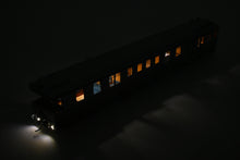 Load image into Gallery viewer, HO Brass NBL - North Bank Line CB&Q - Burlington Route Business Car Second “100” Factory Painted Shadow Line