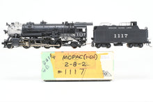 Load image into Gallery viewer, HO Brass Custom Joe G. Collias Scratch Built MP - Missouri Pacific 2-8-2 No. 1117 CP 1 of 1!