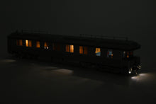 Load image into Gallery viewer, HO Brass NBL - North Bank Line CB&Q - Burlington Route Business Car Second “100” Factory Painted Shadow Line