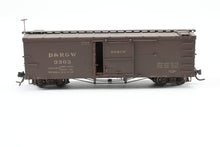 Load image into Gallery viewer, HOn3 Blackstone Models D&RGW - Denver & Rio Grande Western 30' Box Car 1924 No Herald No. 3303 Weathered