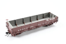 Load image into Gallery viewer, HOn3 Blackstone Models D&RGW - Denver & Rio Grande Western Drop Bottom Gondola – Flying Grande No. 890