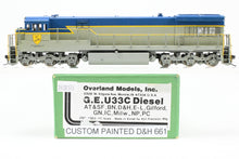 Load image into Gallery viewer, HO Brass OMI - Overland Models Inc. D&H - Delaware & Hudson GE U33C Custom Painted No. 661