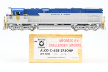 Load image into Gallery viewer, HO Brass Oriental Limited/Challenger Imports D&H - Delaware and Hudson C-628 FP Blue/Grey Scheme
