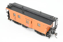 Load image into Gallery viewer, HO Brass OMI - Overland Models, Inc. MILW - Milwaukee Road Bay Window Caboose With Straight Trucks CP No. 991852