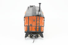 Load image into Gallery viewer, HO Brass OMI - Overland Models, Inc. MILW - Milwaukee Road Bay Window Caboose With Straight Trucks CP No. 991852