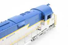Load image into Gallery viewer, HO Brass Oriental Limited/Challenger Imports D&H - Delaware and Hudson C-628 FP Blue/Grey Scheme