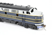 Load image into Gallery viewer, HO Brass Hallmark Models B&O - Baltimore & Ohio EMD F3 A/B Set Powered A Unpowered B CP