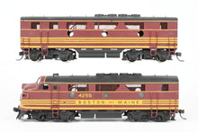 Load image into Gallery viewer, HO Brass Hallmark Models B&M - Boston & Maine EMD F3 A/B Set Powered A Unpowered B CP