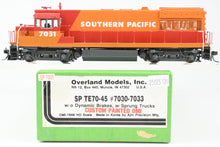 Load image into Gallery viewer, HO Brass OMI - Overland Models Inc. SP - Southern Pacific Morrison-Knudson TE70-4s Factory Painted No. 7031
