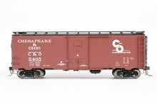 Load image into Gallery viewer, HO Brass ASM – American Scale Models C&O – Chesapeake & Ohio 1937 AAR Boxcar w/ Art Deco Ends FP No. 5465