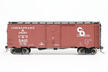 Load image into Gallery viewer, HO Brass ASM – American Scale Models C&O – Chesapeake & Ohio 1937 AAR Boxcar w/ Art Deco Ends FP No. 5465