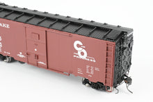 Load image into Gallery viewer, HO Brass ASM – American Scale Models C&O – Chesapeake & Ohio 1937 AAR Boxcar w/ Art Deco Ends FP No. 5465