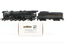 Load image into Gallery viewer, HO NEW Brass Hybrid BLI - Broadway Limited Imports C&O – Chesapeake & Ohio K-2 2-8-2 Mikado w/ 12-VC Tender FP #1166 w/ Smoke Paragon 4 Sound/DC/DCC