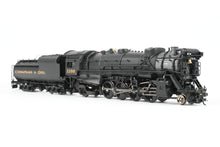 Load image into Gallery viewer, HO NEW Brass Hybrid BLI - Broadway Limited Imports C&O – Chesapeake & Ohio K-2 2-8-2 Mikado w/ 12-VC Tender FP #1166 w/ Smoke Paragon 4 Sound/DC/DCC