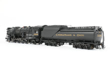 Load image into Gallery viewer, HO NEW Brass Hybrid BLI - Broadway Limited Imports C&O – Chesapeake & Ohio K-2 2-8-2 Mikado w/ 16-VC Tender FP #1202 w/ Smoke Paragon 4 Sound/DC/DCC