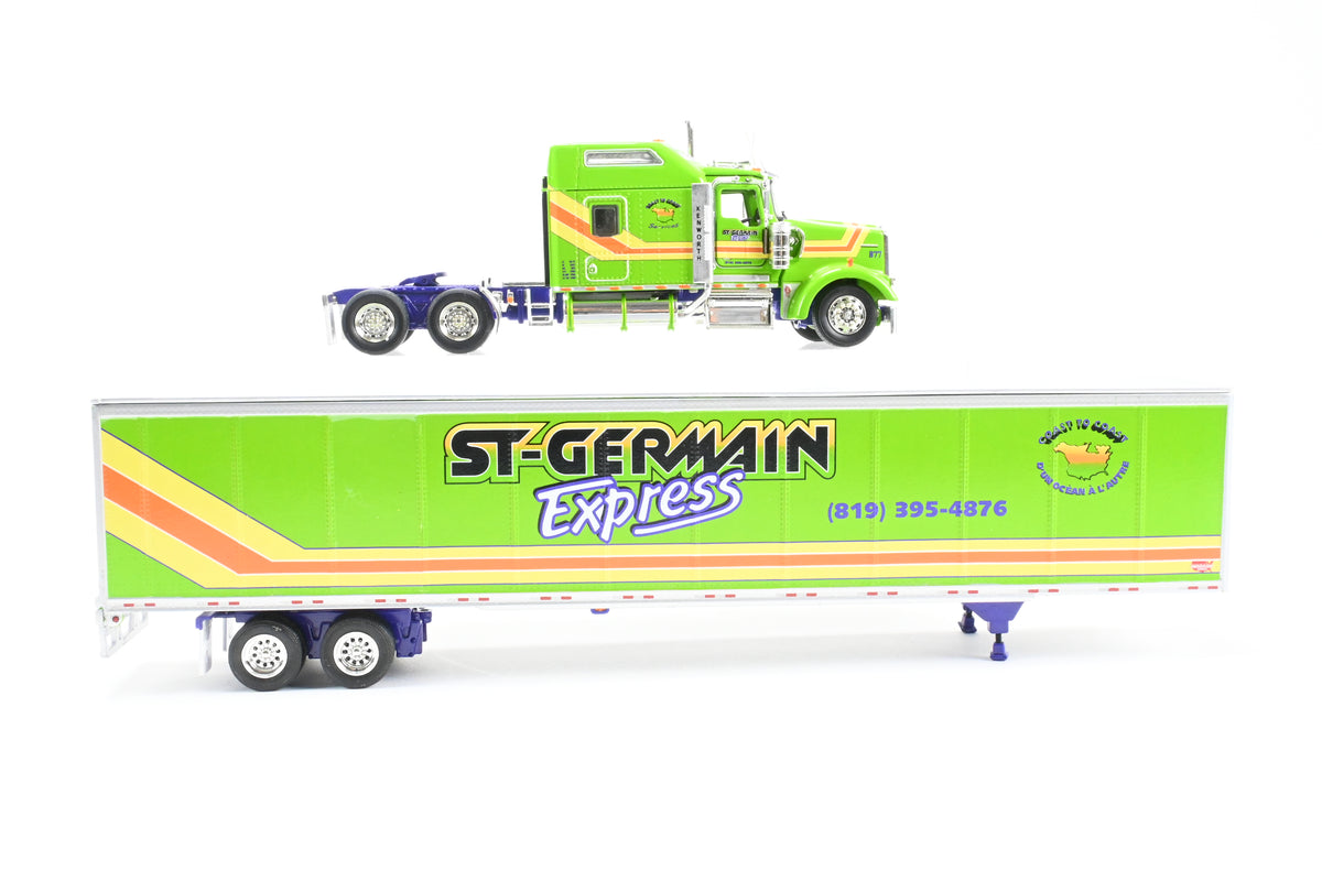 1:53rd Scale Diecast CON Tonkin Replicas Truck/Semi Trailer Set