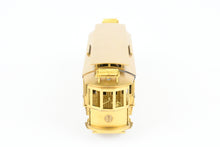 Load image into Gallery viewer, HO Brass NJ Custom Brass MSR - Metropolitan Street Railway Single Truck Short Closed Trolley
