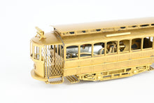Load image into Gallery viewer, HO Brass NJ Custom Brass MSR - Metropolitan Street Railway Single Truck Short Closed Trolley