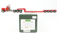 Load image into Gallery viewer, HO Brass CON CMC - Classic Mint Collectibles Peterbilt 379 4-Axle Tractor with Talbert 55SA Low Boy Trailer FP